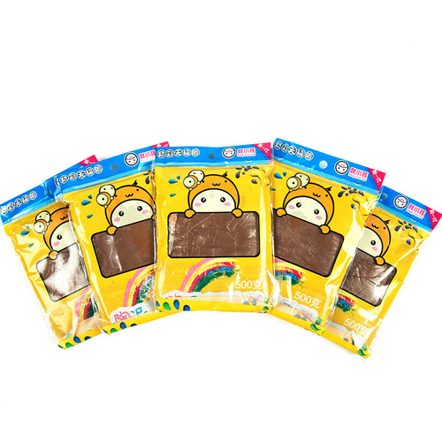Children's handmade diy soft clay student sculptures without burning pottery clay kindergarten teaching clay clay