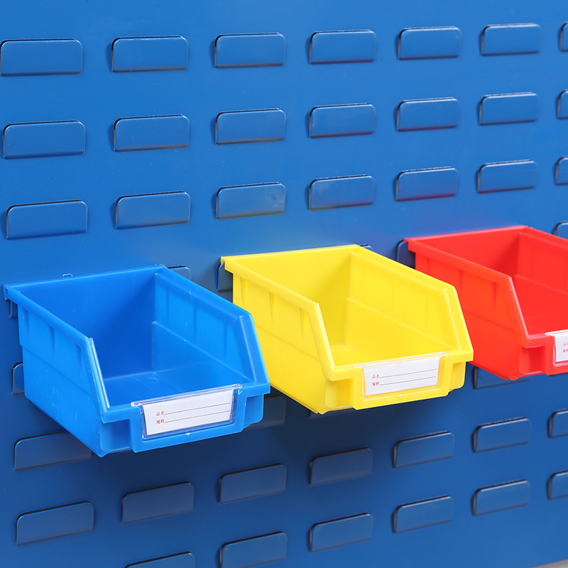 Chuyu caja de piezas montadas en la parte posterior caja de plástico al por mayor material de la caja de herramientas de hardware electrónico agujero cuadrado Louver caja de tablero colgante