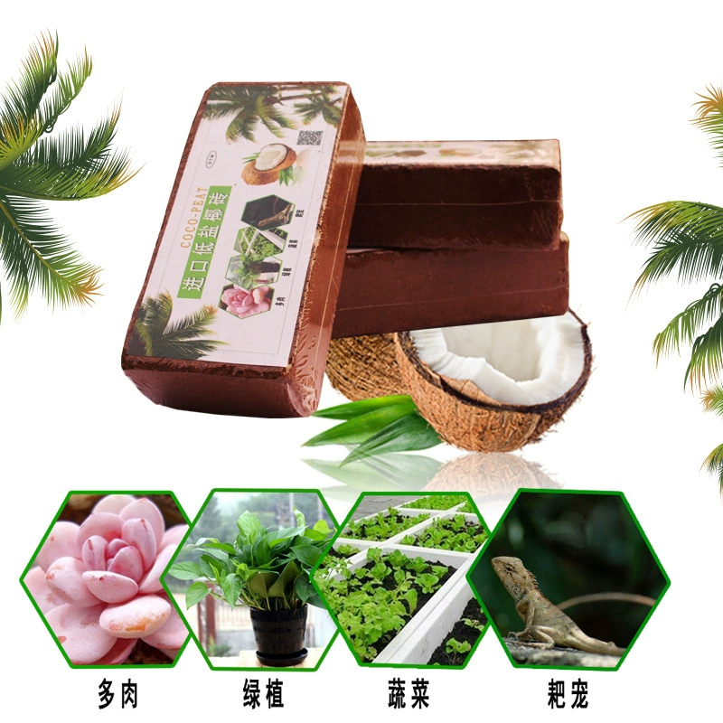 Почва кокосового кирпича кокосовые отруби кирпич питательная почва скорлупы кокосового ореха орхидеи почва