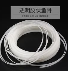 Plastic seamless corset tape, wedding dress support and shaping, transparent gelatinous fish bone, bra side bone tape