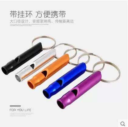 Outdoor outdoor escape whistle referee whistle fire protection survival first aid training whistle fire alarm whistle high frequency whistle