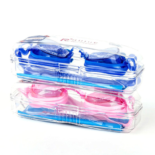 Ruihe children's waterproof high-definition swimming goggles girls and boys crab pattern swimming goggles factory supply