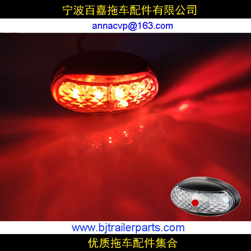 Wide voltage trailer side light rear outline light, LED trailer light, trailer accessories ADR49