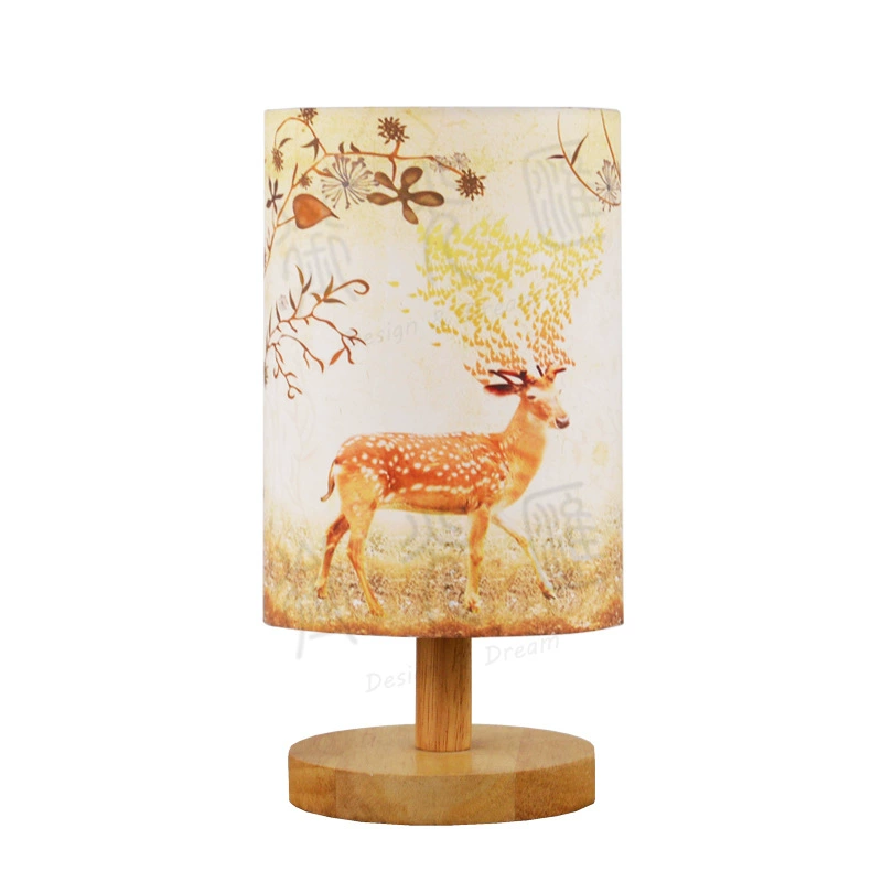 Table Lamp (Gubat) — Handmade Embossed Dried Flower Shade, USB/Plug, Warm Light