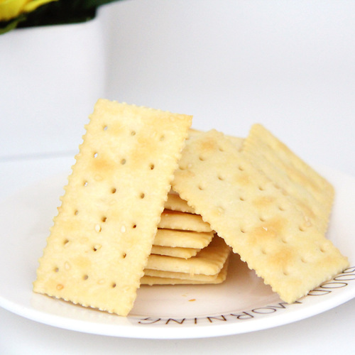 EDOpack Soda Crackers 100g - Selected Yeast, Sesame, Nori, and Mixed Grains Snack and Leisure Biscuits