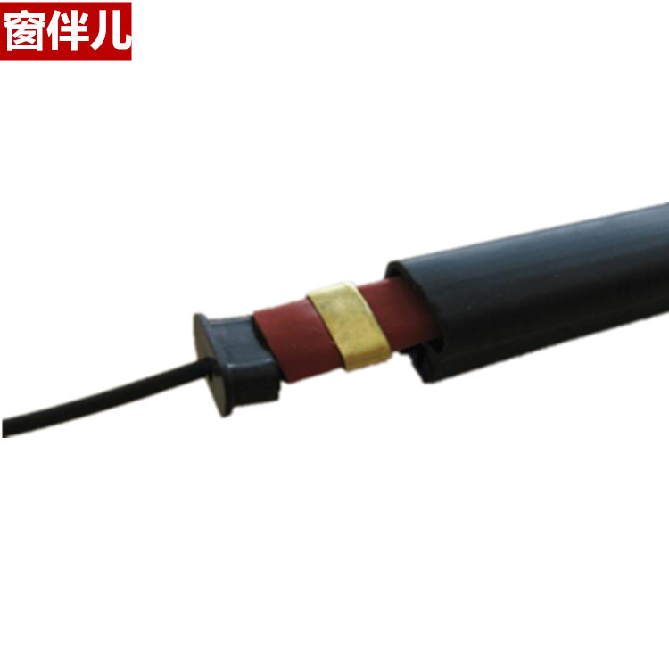 卷闸门门底密封条 自动门立柱门底橡胶防撞条 门用安全触边开关