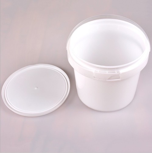 Transparent packaged lobster plastic sealed small bucket 2 3 4 5 KG kg L liter with lid ink adjustment car bucket