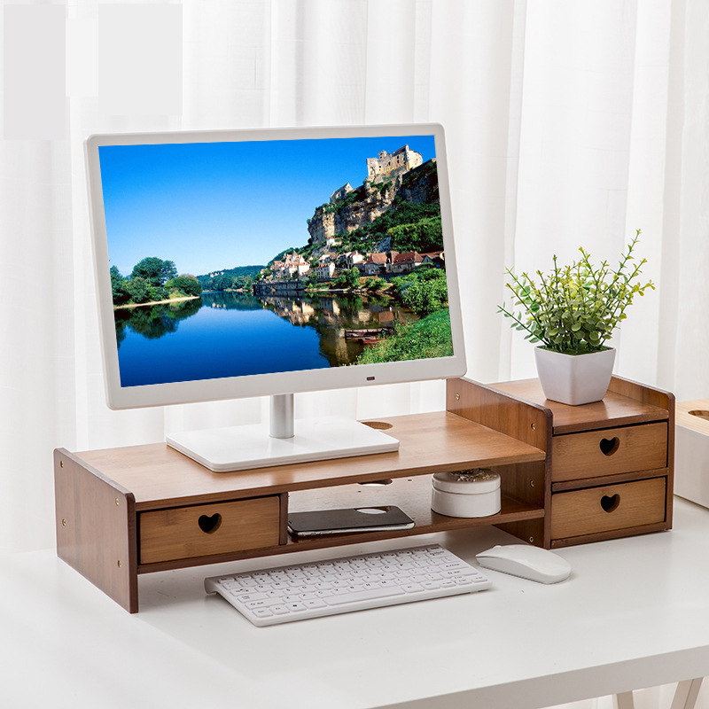 Nanzhu computer heightening rack desktop storage rack display heightening bracket display rack a generation of hair