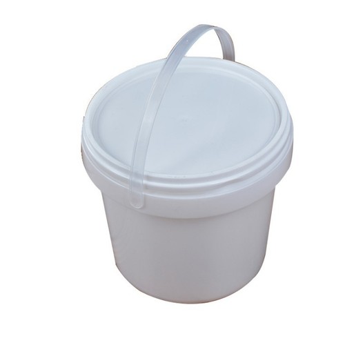 Transparent packaged lobster plastic sealed small bucket 2 3 4 5 KG kg L liter with lid ink adjustment car bucket