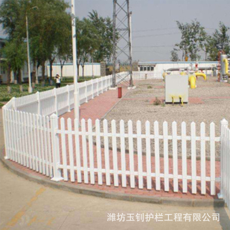 小区绿化带塑钢锌钢护栏 厂家供应锌钢草坪护栏 公园草坪绿化护栏