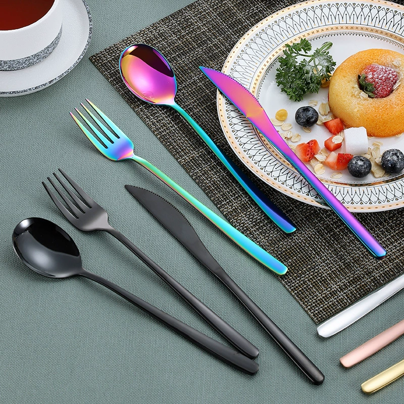 Korean creative coffee mixing stick stainless steel, set, wholesale, 3 piece set, Birthday gift