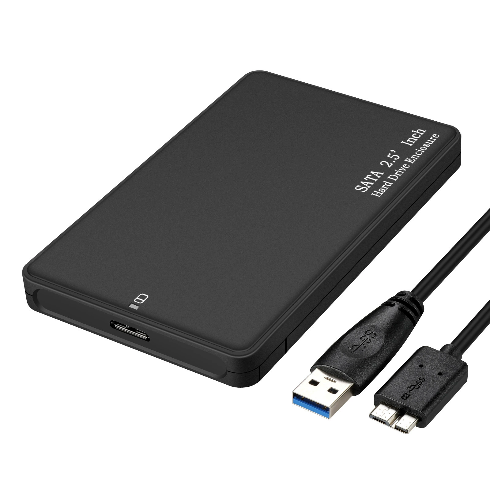 Корпус SATA для мобильного жесткого диска 2,5 дюйма, коробка для SSD ноутбука, коробка для твердотельного диска, USB 3.0, высокая скорость, UASP, внешняя коробка для жесткого диска