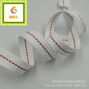 15mm this white double character jumper jump point ribbon toy clothing accessories ribbon manufacturers wholesale