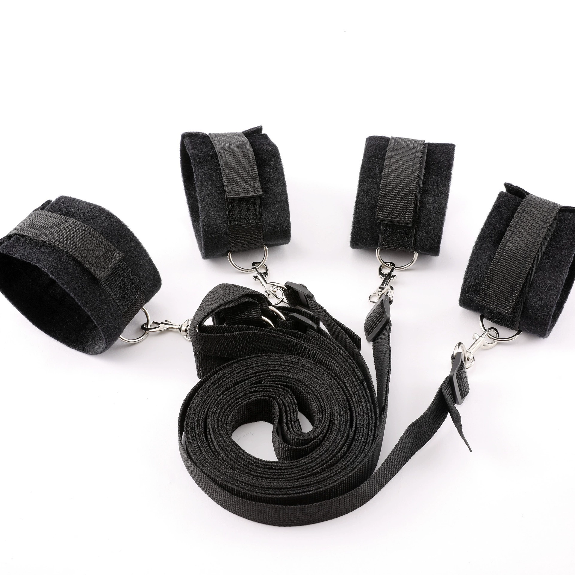 Bed, belt, harness, handcuffs