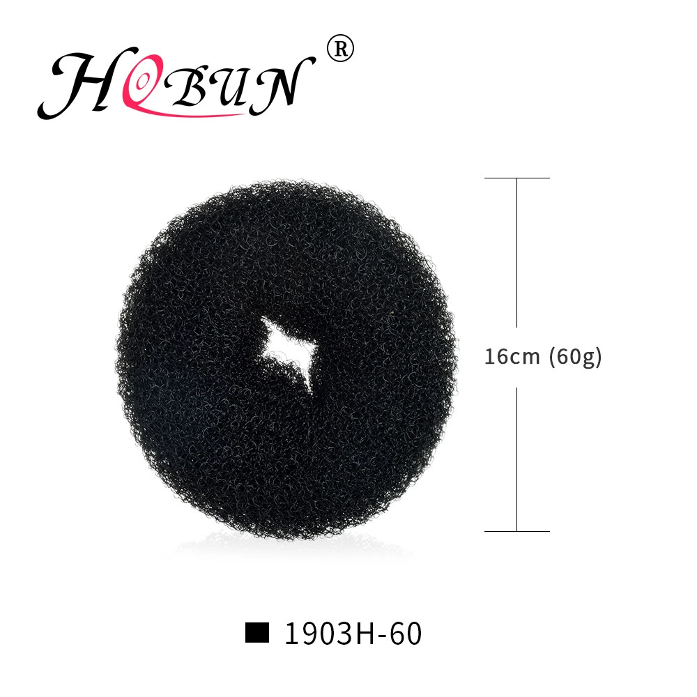 Hair donut Hobun, nylon hair ring 30 g — lightweight breathable styling accessory
