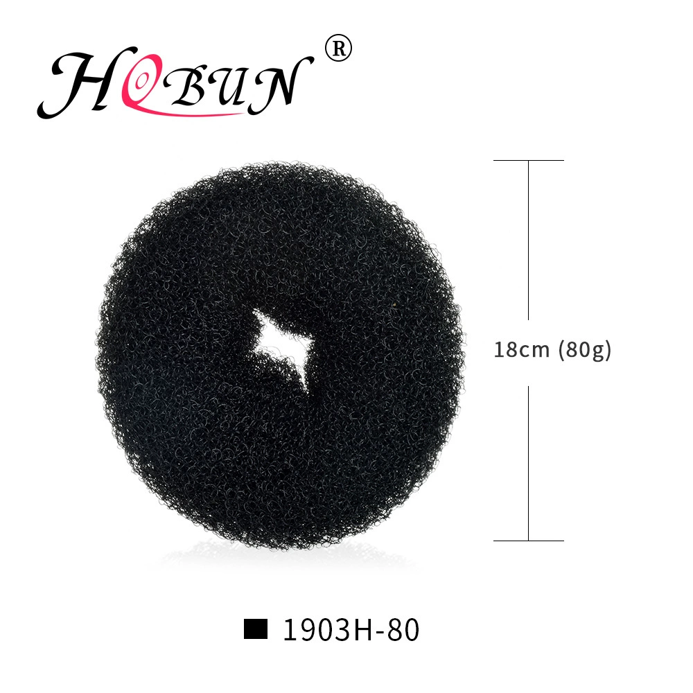Hair donut Hobun, nylon hair ring 30 g — lightweight breathable styling accessory