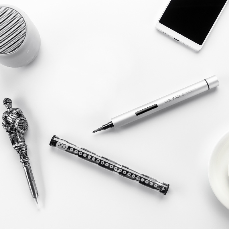 WOWSTICK PRUEBA doble potencia Combinación de traje de destornillador de precisión mini reparación eléctrica de mano en un desmontaje