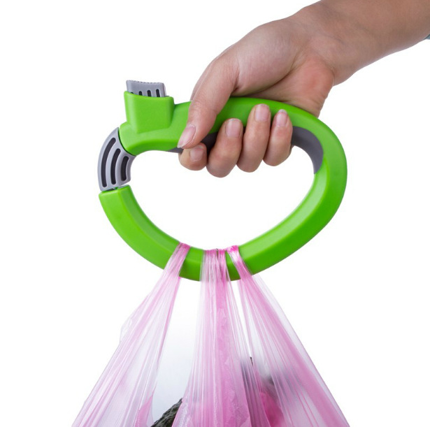 Super Large load open-and-close shopping handle super cool ergonomic labor-saving handle labor-saving vegetable handle