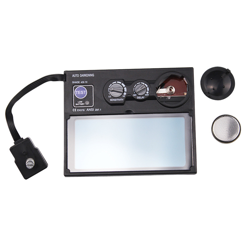 Careta de Soldadura con Oscurecimiento Automático, Casco de Soldadura con Oscurecimiento Automático, Lente con Oscurecimiento Automático, Antipolvo, Anti-luz de Arco image 4