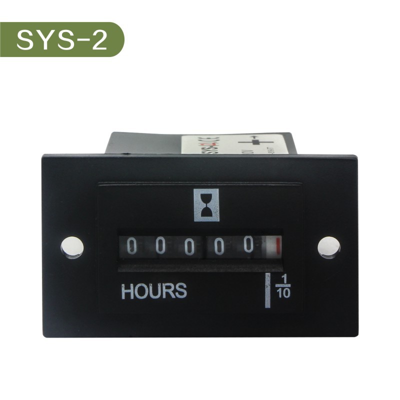 SYS2发电机挖掘机定时器机械工业计时器数显累时器时间自动累加器