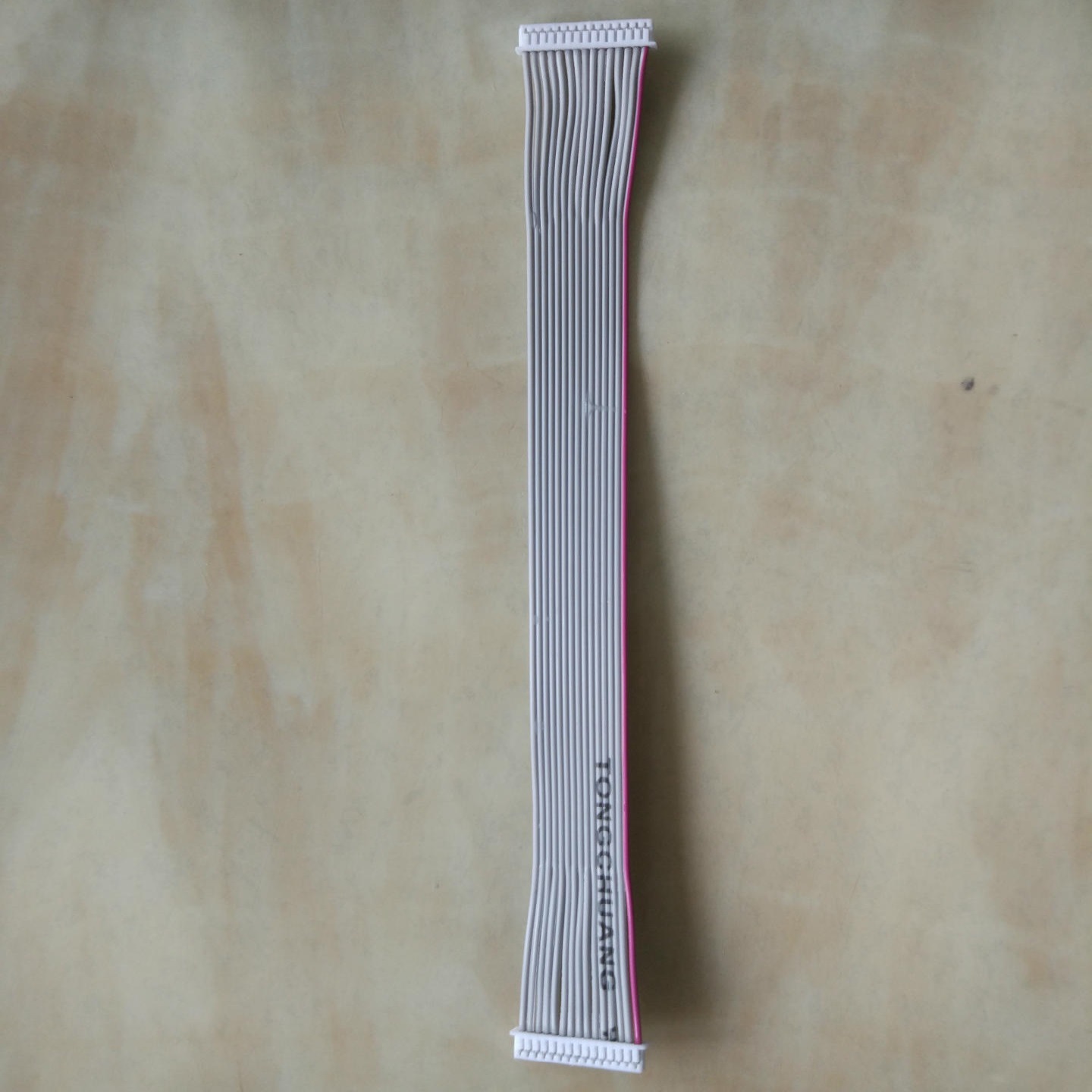 2651排线#28 1.0mm间距灰排15P150长可以客户需求生产1.25mm间距