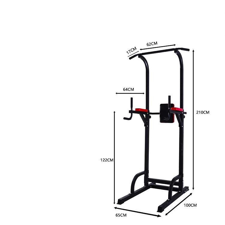 Barra de dominadas multifuncional, suministrada directamente del fabricante, equipo de entrenamiento integral con barra simple y doble para uso doméstico.