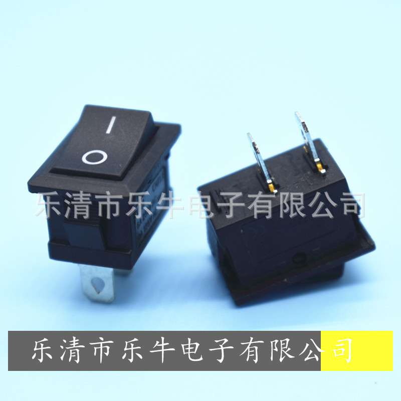 船型开关 KCD1 2脚2档斜面翘板开关15*21MM 2档小电源开关16A 12V