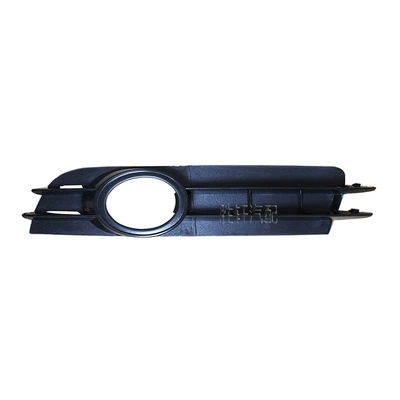 Suitable for Audi 05-08 old A6L C6 fog lamp frame fog lamp cover front bumper left and right lower net fog lamp grille cover (Light frame) - driving-on-the-left