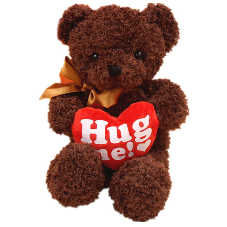 No es secreto su regalo original amor oso pareja juguete de peluche grabación hablando oso Regalo De vacaciones abrazo