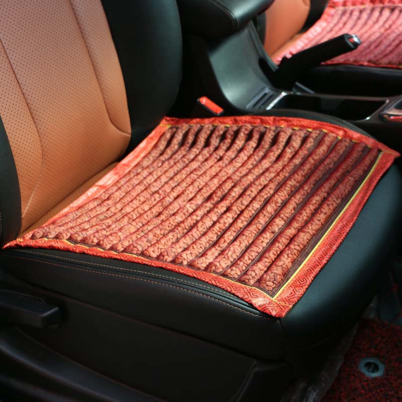 山楂籽坐垫夏季汽车座垫夏天四方坐垫透气凉垫汽车坐垫山楂子方垫