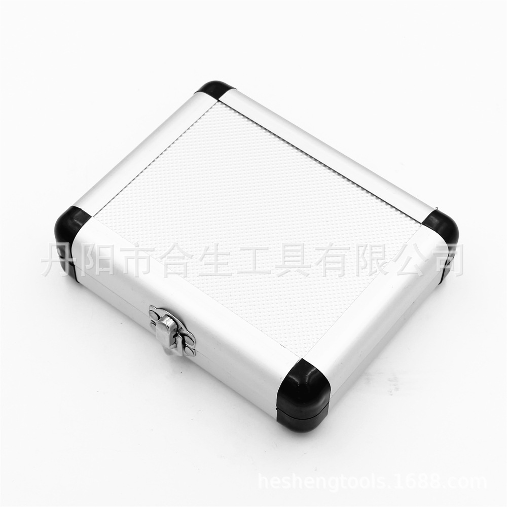 Transfronterizo Amazon 6 piezas de aluminio en caja de titanio británico triángulo mango paso taladro Centro punzón traje