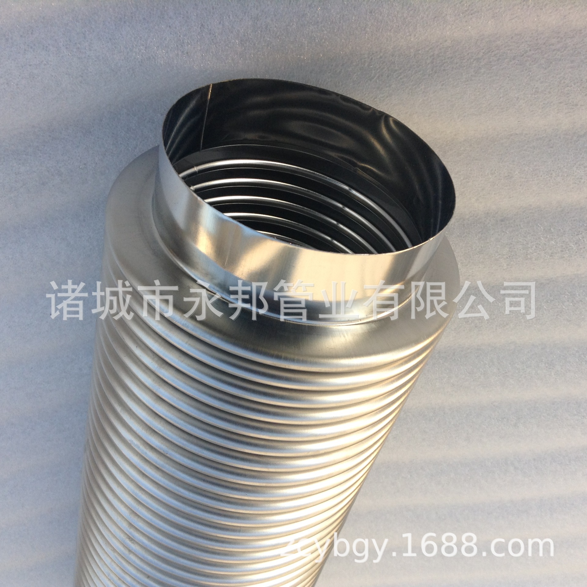 40mm通径真空波纹管 半成品 未焊接接头 不锈钢304 长度400mm