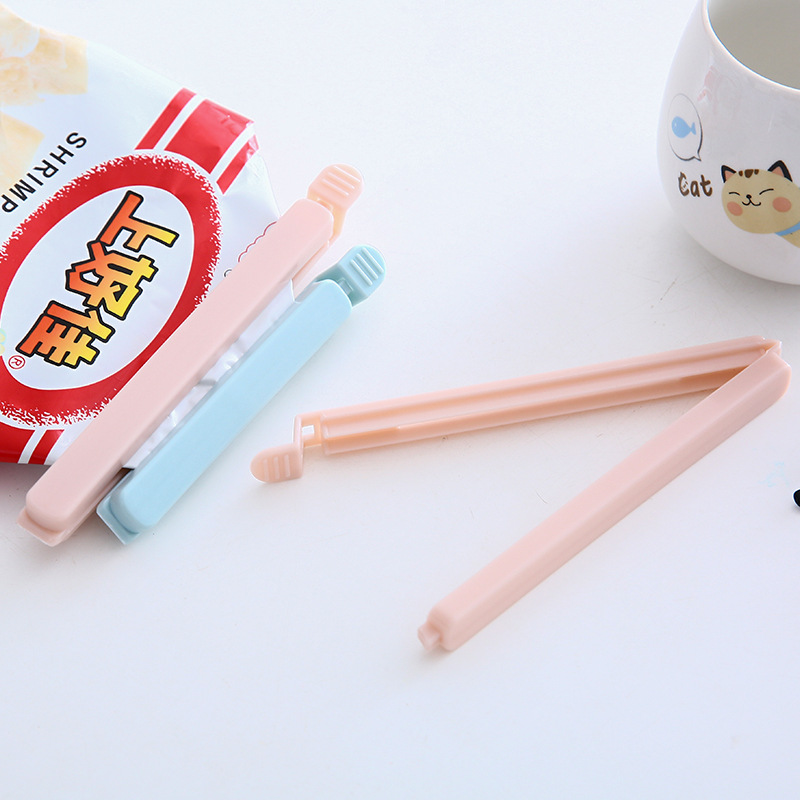 5 PCs clip de sellado clip de comida de bocadillo bolsa sellada clip de sellado clip de bolsa de plástico clip de sellado de alimentos