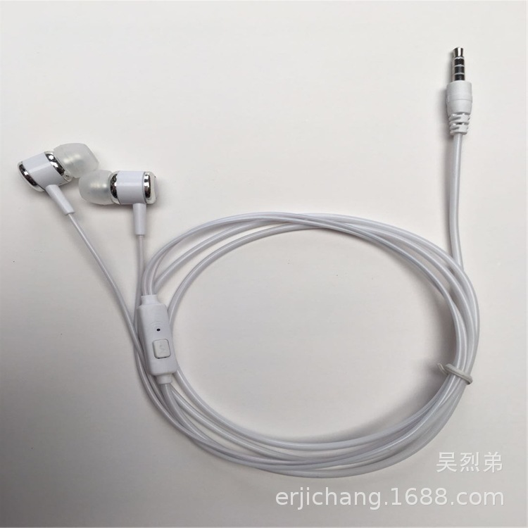 Auriculares bajos controlados por cable de cristal de fábrica con auriculares controlados por cable de interfaz de 3,5mm maitong