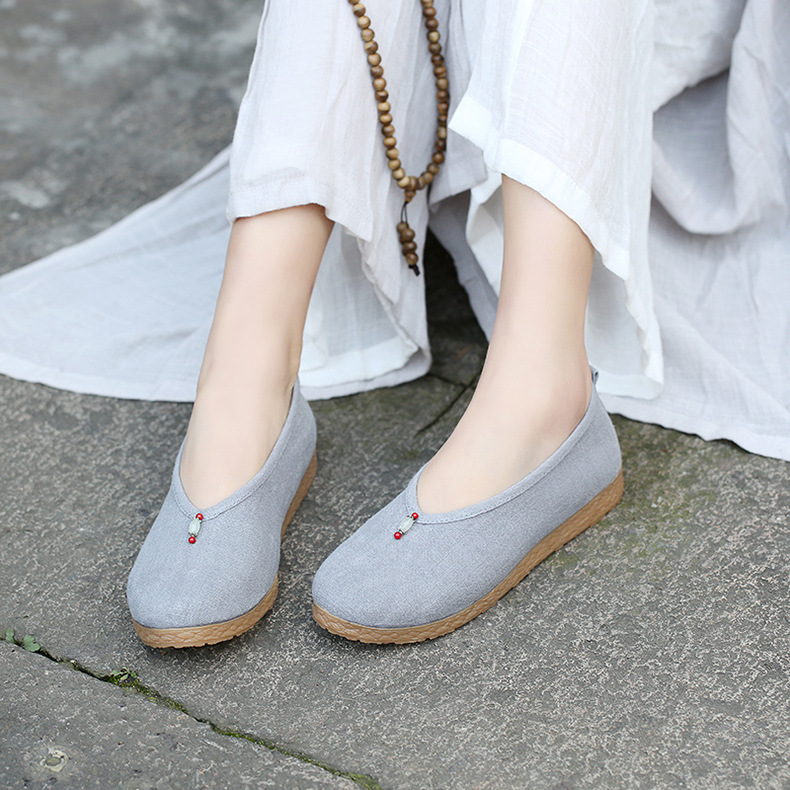 Autumn retro Hanfu flat
