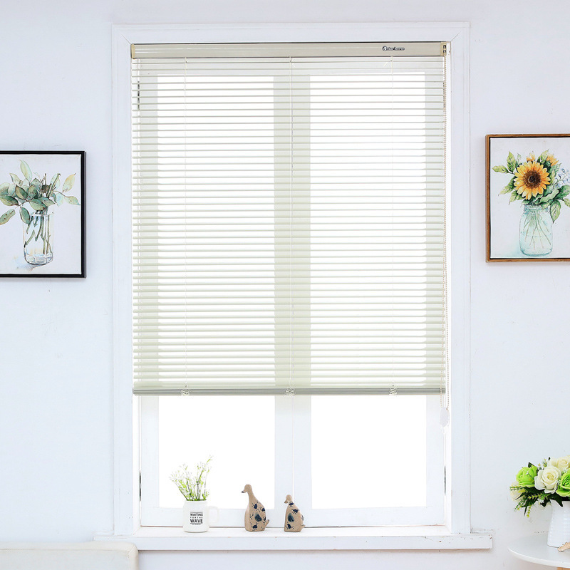 Aluminum Alloy Blackout Blinds Wholesale for Office, Bedroom, Bathroom, Curtain Bead Blinds, Full Blackout, Upgraded Bay Window