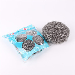 Single Pack Large and Small Stainless Steel Wire Ball Kitchen Utensil Pot and Pan Cleaning Ball Manufacturer Wholesale