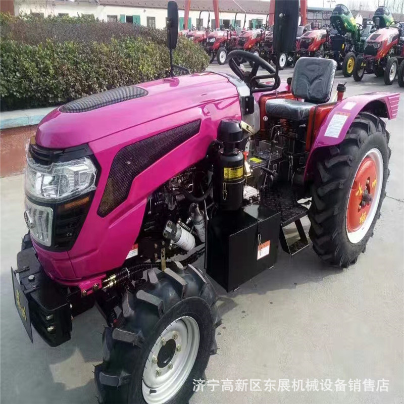 新款农用小型低矮四轮拖拉机 迷你型454马力大棚王四驱拖拉机