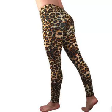 Поколение женских леггинсов с леопардовым принтом AliExpress Ebay по низкой цене оптом S-L ярды