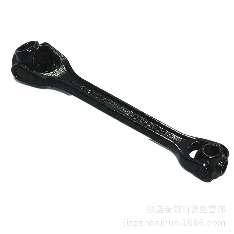 八合一快速扳手黑色多头套筒狗骨头八合一多用套筒扳手八合一扳手