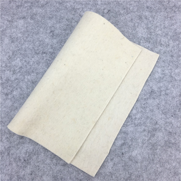 抛光高密度细白工业羊毛毡 防震密封毛毡 吸油电机毛毡垫圈