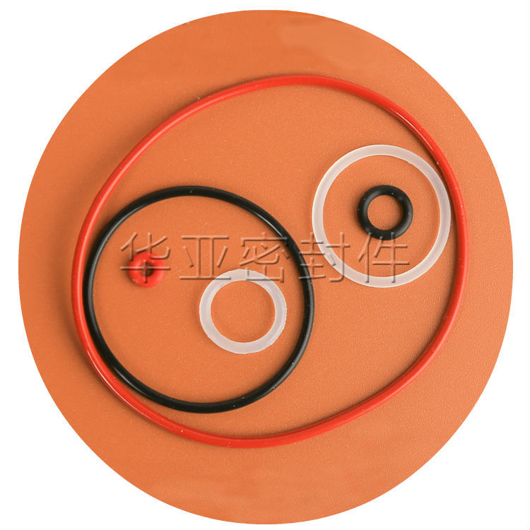 现货透明Oring圈 耐高温硅胶O型圈 各种颜色桶盖密封圈 o型硅胶圈