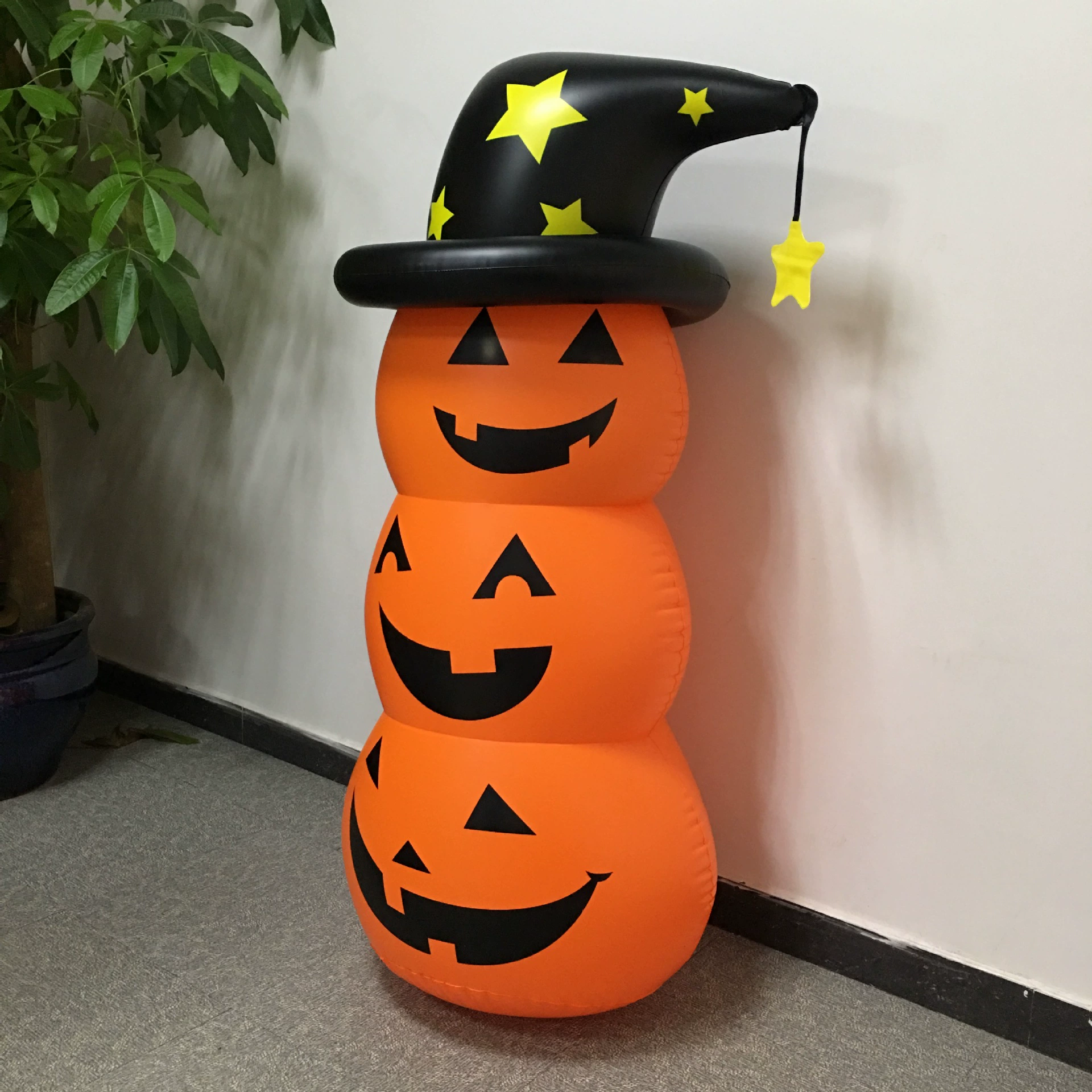 Roly-poly doll, inflatable toy, layout, props, halloween, increased thickness