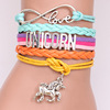 Fashionable bracelet with letters, accessory, Amazon, European style, wholesale