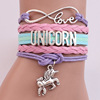 Fashionable bracelet with letters, accessory, Amazon, European style, wholesale