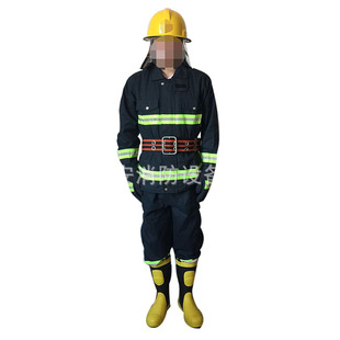 Navy Blue Flame Retardant Fire Fighting Clothing 97 Fire Fighting Clothing Firefighter Training Exercise Training Clothing