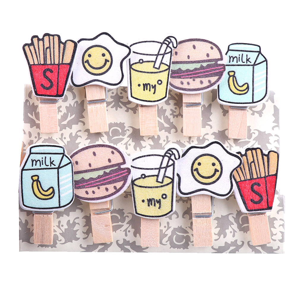 1 foto clip de madera cuerda de cáñamo foto decoración de la pared clip de foto clip de registro jardín de infantes color amor pequeño clip de madera