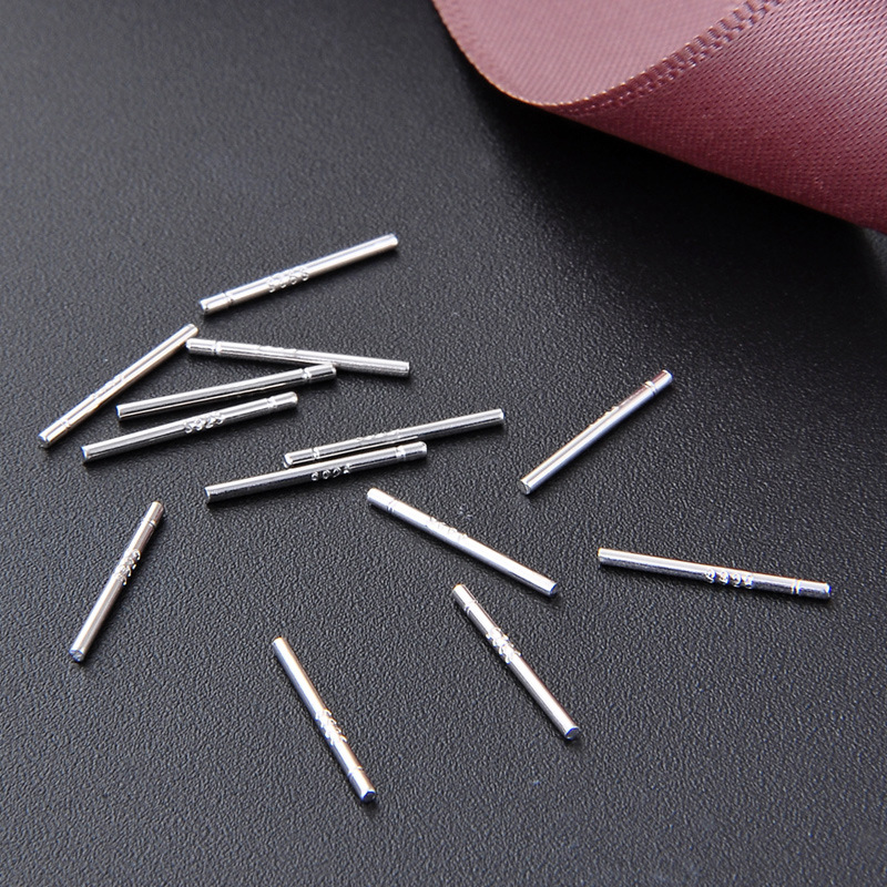 S925 plata del oído del palillo pendientes del perno prisionero minimalista dulce fresco oído agujero del palillo del todo-fósforo pendientes del perno prisionero original de suministro directo al por mayor