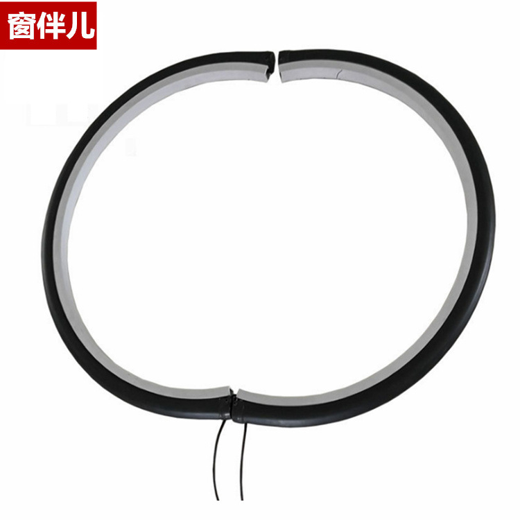 AGV小车弯曲防撞保险杠折弯安全触边防撞条触碰开关橡胶接触带