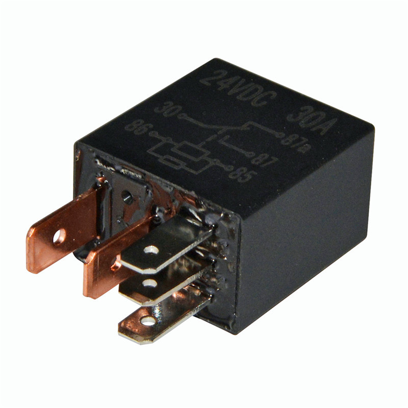 紫罗兰汽车继电器12V4脚5脚日行车雾灯油泵改装继电器常开 常闭